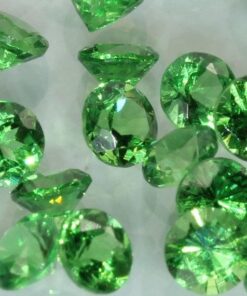 5mm tsavorite garnet round cut