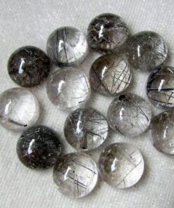 6mm black rutile round