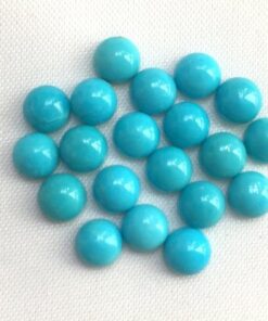 6mm sleeping beauty turquoise round