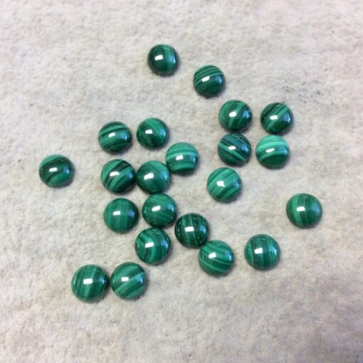 6mm malachite round