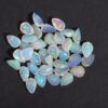 7x5mm Natural Ethiopian Opal Pear Cut Gemstone