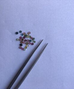 2mm multi tourmaline round