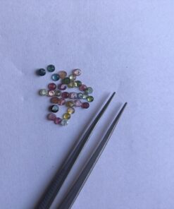 3mm multi tourmaline round