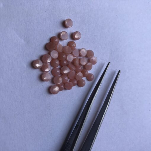 4mm pink opal round