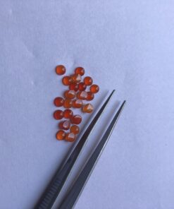 3mm carnelian round