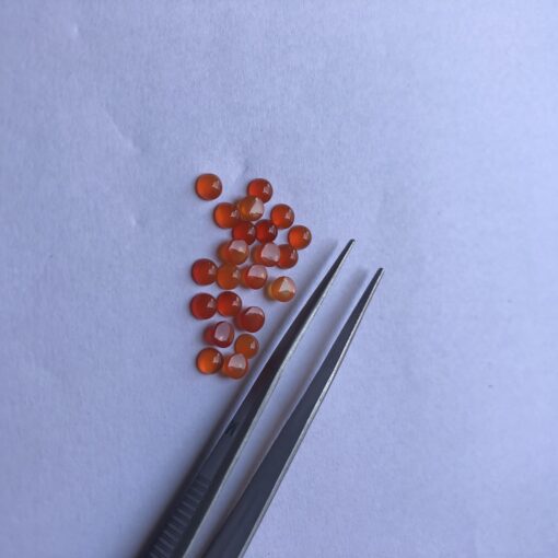 3mm carnelian round