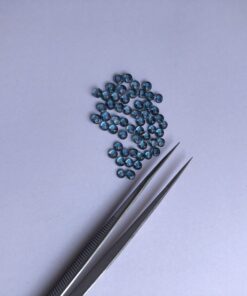 3mm london blue topaz round