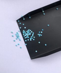 2mm sleeping beauty turquoise round