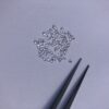 2mm crystal quartz round cut