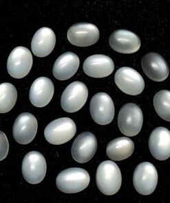 10x12mm white moonstone oval