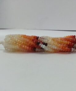 Mexican fire opal beads