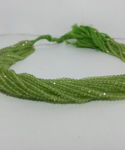 3mm peridot beads