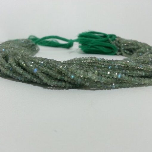 green labradorite beads