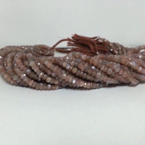 chocolate moonstone beads