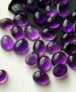 4x3mm african amethyst oval