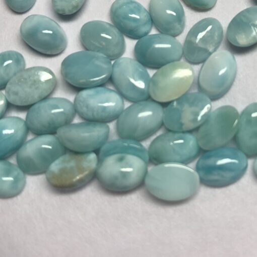 4x3mm larimar oval