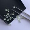 5x3mm Natural Prehnite Smooth Oval Cabochon