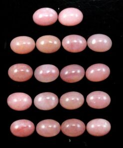 5x3mm pink opal oval