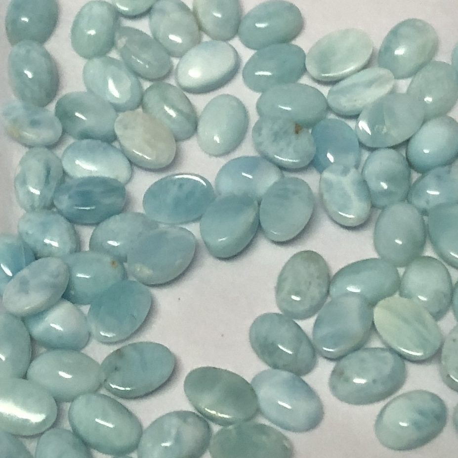 5x3mm larimar oval 5x3mm larimar oval