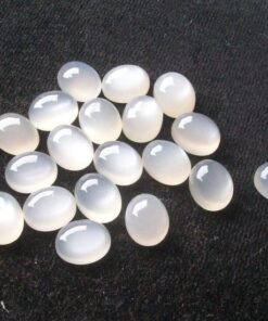 5x3mm white moonstone oval