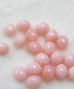 5x4mm pink opal oval