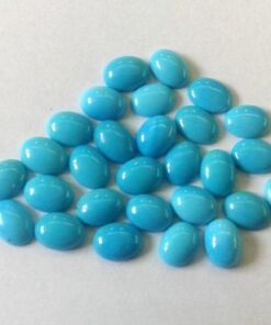 5x4mm sleeping beauty turquoise oval