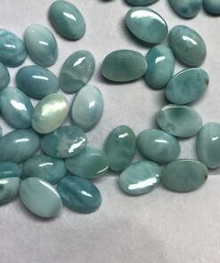 6x4mm larimar oval