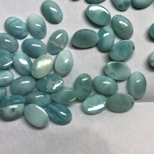 6x4mm larimar oval