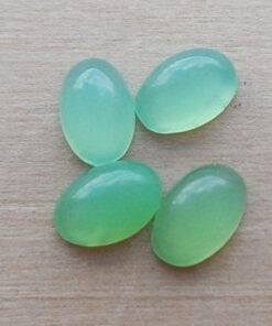 6x4mm chrysoprase oval