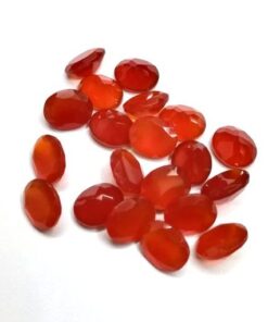 6x4mm carnelian oval cut