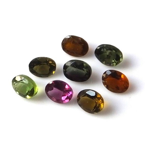 6x8mm multi tourmaline oval cut 6x8mm multi tourmaline oval cut