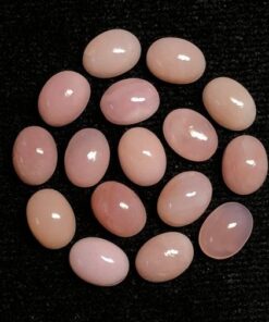 7x5mm pink opal oval