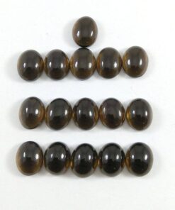 7x5mm smoky quartz oval