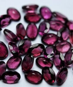 7x5mm rhodolite garnet oval cut