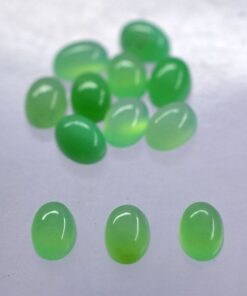 7x9mm chrysoprase oval