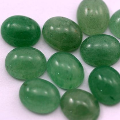 7x9mm green aventurine oval 7x9mm green aventurine oval