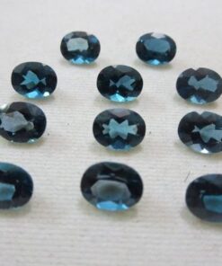 7x9mm london blue topaz oval cut