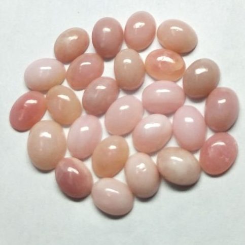 8x10mm pink opal oval 8x10mm pink opal oval