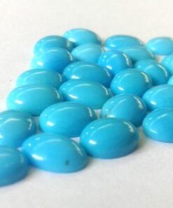 8x10mm sleeping beauty turquoise oval