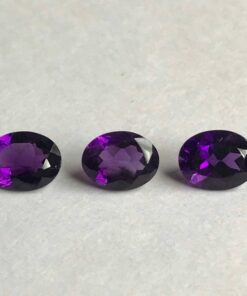 8x10mm african amethyst oval cut