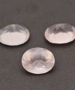 8x10mm rose quartz oval cut