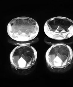 8x10mm crystal quartz oval cut