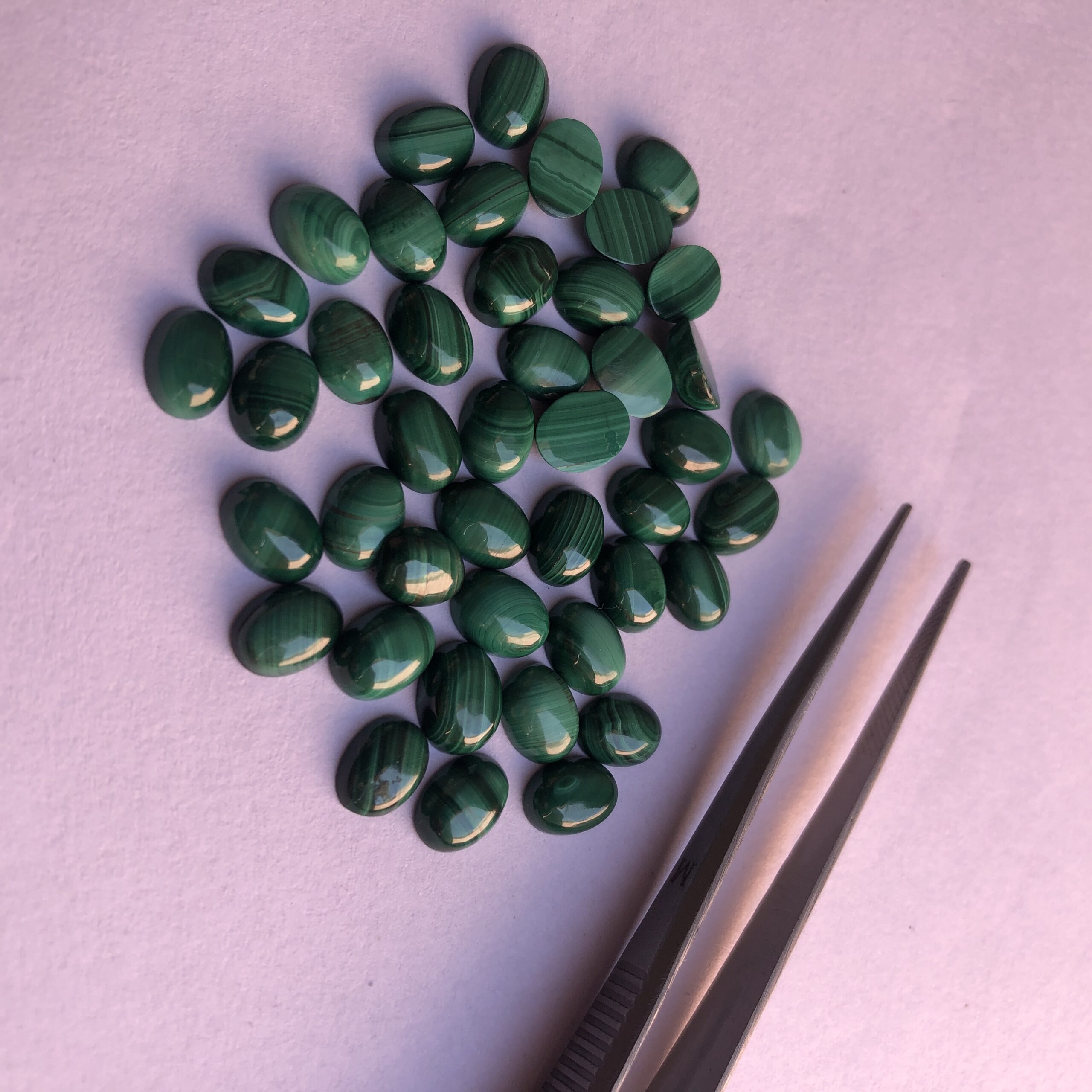 8x10mm malachite oval 8x10mm malachite oval