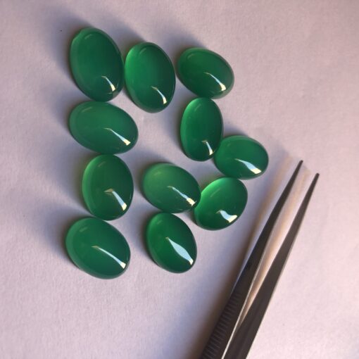 10x12mm green onyx oval