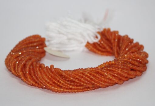 carnelian faceted beads