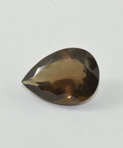 10x12mm smoky quartz pear cut