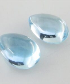 10x12mm sky blue topaz pear