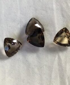 5mm smoky quartz trillion cut