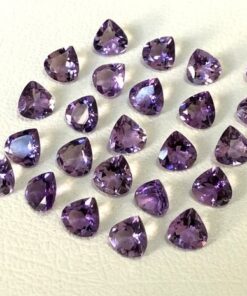 5mm amethyst heart cut