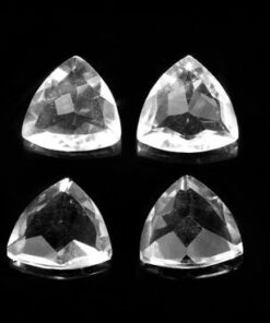 5mm crystal quartz trillion cut